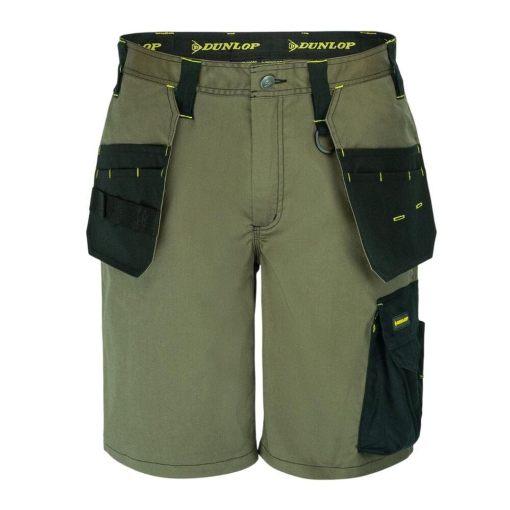 Dunlop Mens On Site Work Shorts / Khaki